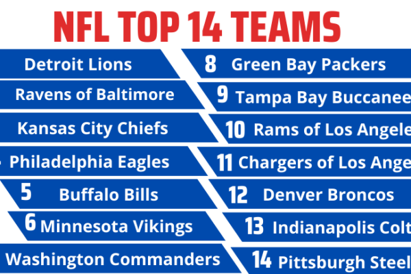 NFL Playoffs: Ranking all fourteen teams advancing, from the dominant Lions to the disappointing Steelers