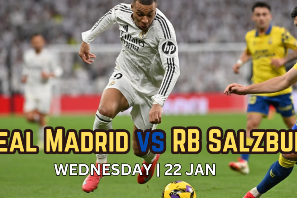 Real Madrid vs RB Salzburg