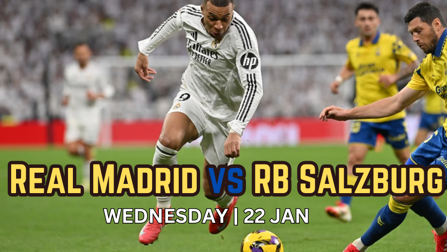 Real Madrid vs RB Salzburg