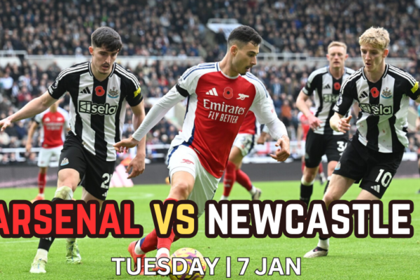 Watch the Carabao Cup semi-final match between Arsenal and Newcastle live here for team news and starting lineups, including Martin Odegaard's