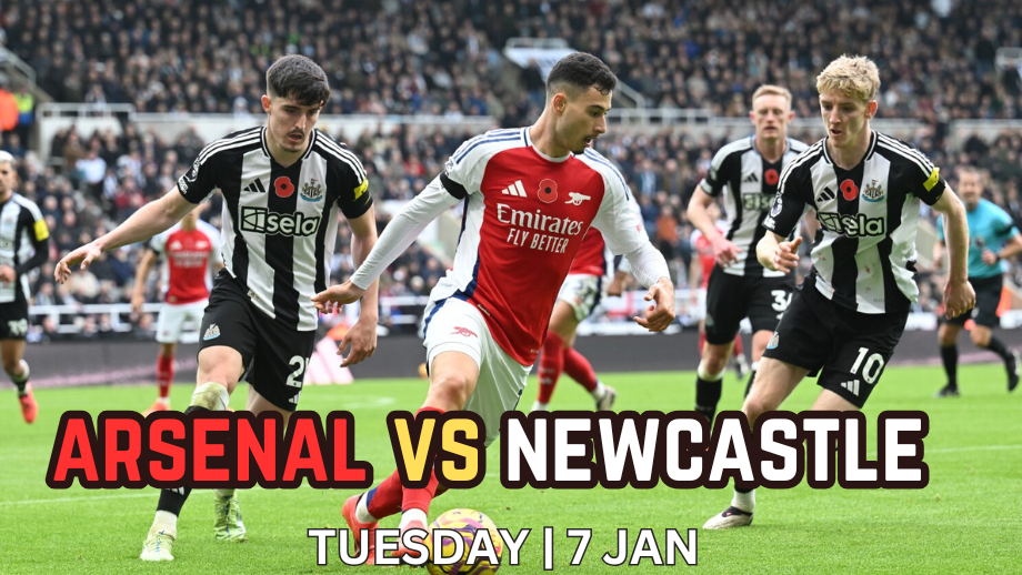 Watch the Carabao Cup semi-final match between Arsenal and Newcastle live here for team news and starting lineups, including Martin Odegaard's