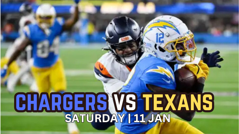 Texans vs. Chargers: Viewing options, television channel, start time, NFL playoffs live stream, betting odds, and predictions.