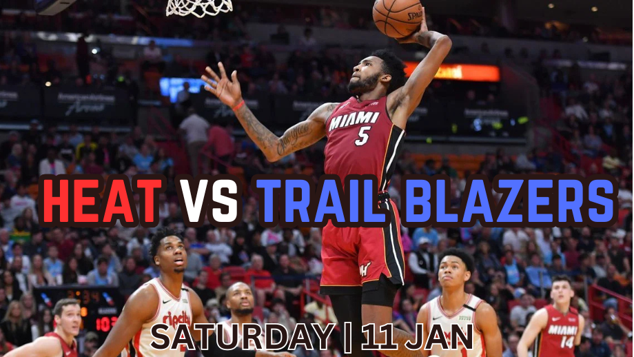 Game time, TV channel, live stream details, and how to watch the NBA match between the Miami Heat and the Portland Trail Blazers