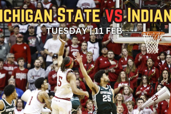 Viewing information for No. 11 Michigan State versus Indiana Men's Basketball: schedule, broadcast channel, streaming options