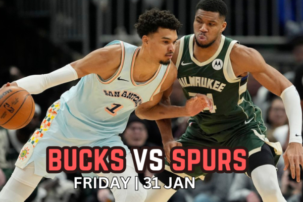 Spurs vs. Bucks Forecast, Selections, and Odds for the NBA Game Tonight