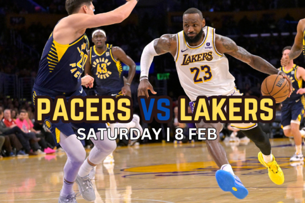 On Saturday, the Indiana Pacers (29-21) will visit Los Angeles to play the Lakers (30-19) in a cross-conference game.