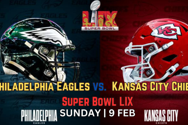 superbowl kickoff time Chiefs VS Eagles