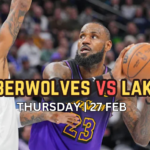 Odds, score projection, and time for the Lakers vs. Timberwolves