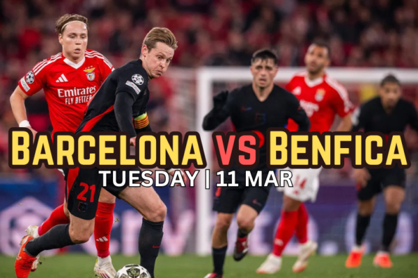 Barcelona vs Benfica